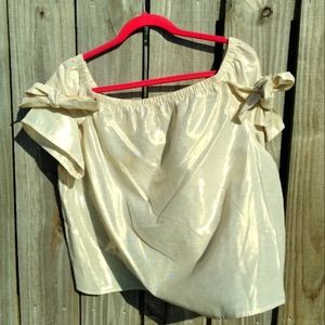 Size L a.n.a.Gold Tone Top
